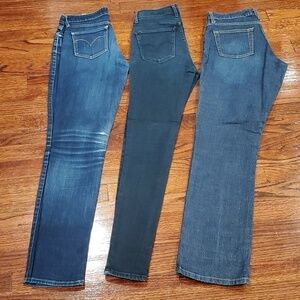 3 pairs of jeans - 4, 26, and 26